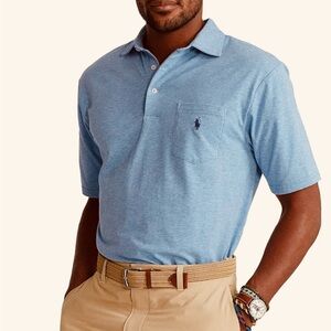 Polo by Ralph Lauren Light Blue Classic Fit Polo Shirt